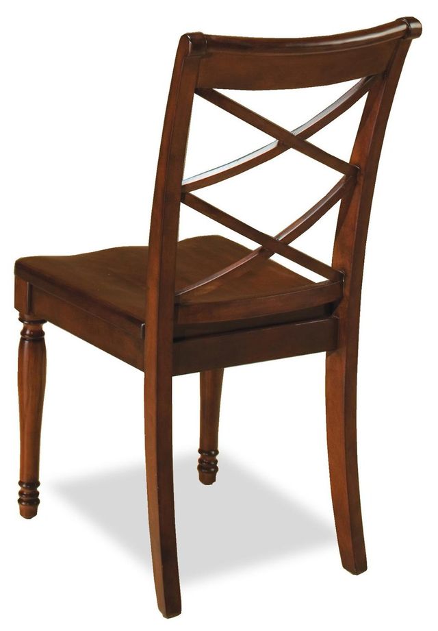 Aspenhome® Cambridge Brown Cherry Double X Side Chair 1