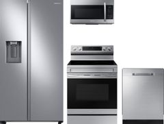 Samsung 4 Piece Kitchen Package-Stainless Steel-SAKITNE63A6511SS