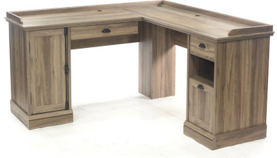 sauder barrister lane salt oak desk