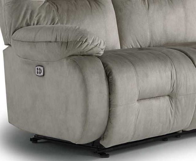 Best® Home Furnishings Brinley Power Tilt Headrest Conversation Space Saver® Sofa-1