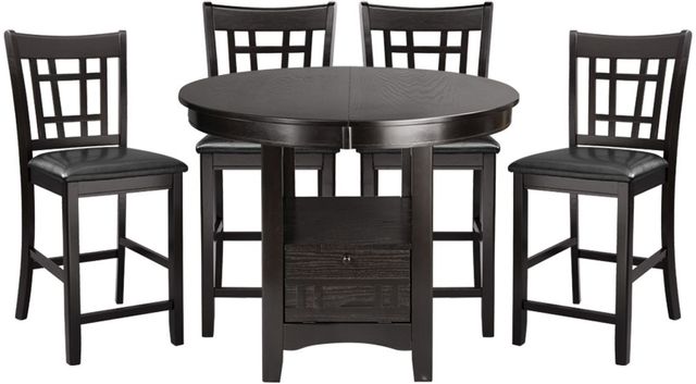 Homelegance® Junipero 5 Piece Counter Height Dining Table Set