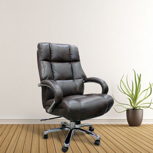 Parker House® Cafe Fabric Heavy Duty Desk Chair-1
