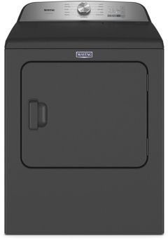 Maytag® Pet Pro 7.0 Cu. Ft. Volcano Black Front Load Electric Dryer