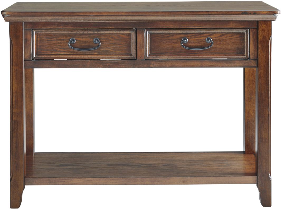 ashley woodboro sofa table