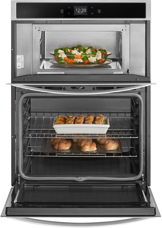 Whirlpool® 30" Stainless Steel Smart Combination Wall Oven 13