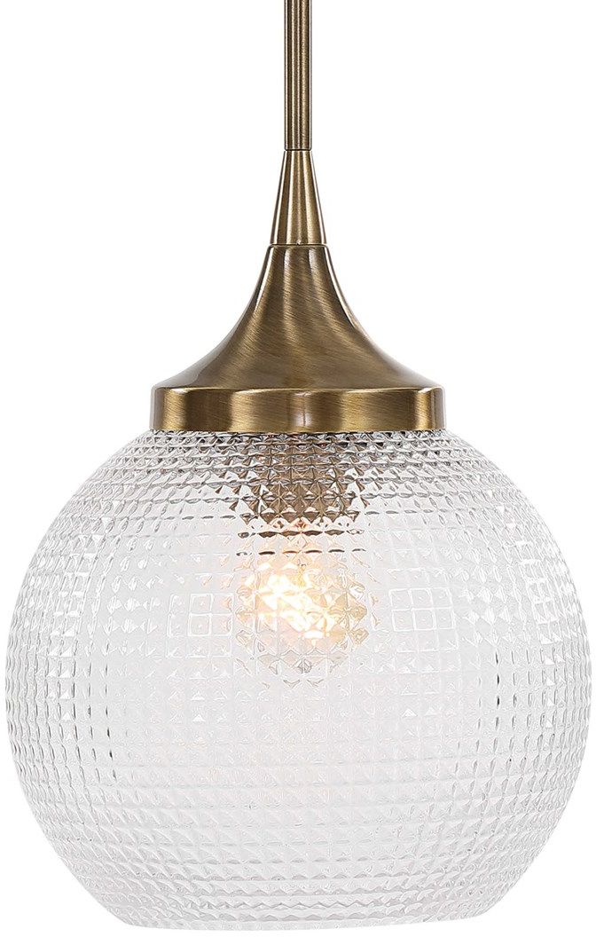 uttermost 1 light mini pendant