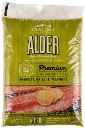 Traeger Alder BBQ Wood Pellets (20 LBS) - PEL307