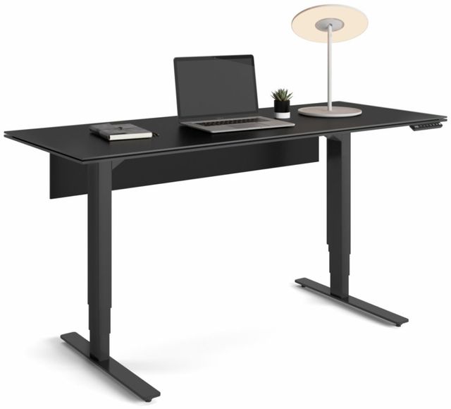 BDI Stance® Black Lift Desk