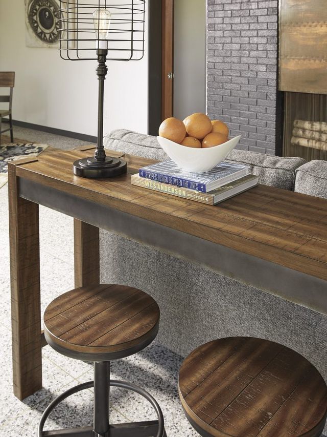 Signature Design by Ashley® Torjin Brown/Gray Counter Height Dining Table 9
