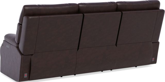 Flexsteel® Clive Brown Power Reclining Sofa with Power Headrests and Lumbar-3