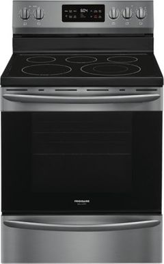 Frigidaire Gallery® 30" Black Stainless Steel Free Standing Electric Range