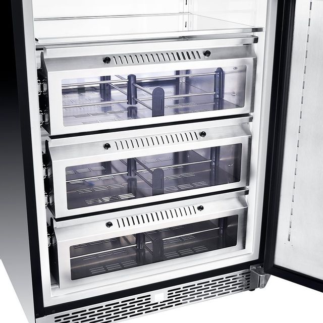 FORNO® Alta Qualita 14.6 Cu. Ft. Stainless Steel Column Refrigerator 7