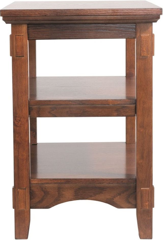Signature Design by Ashley® Cross Island Medium Brown Chairside End Table 1