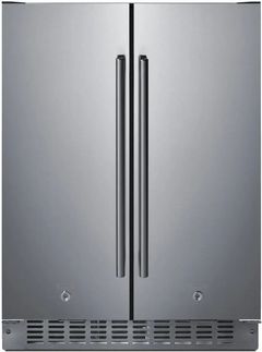 Summit® 3.8 Cu. Ft. Stainless Steel Under the Counter Refrigerator