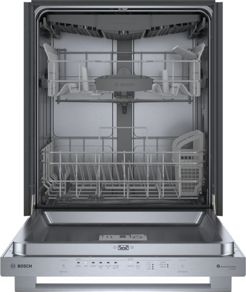 Bosch® 300 Series 24" Stainless Steel Front Control Built In Dishwasher ...