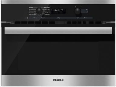 Miele PureLine Series 24" Speed Oven-Stainless Steel