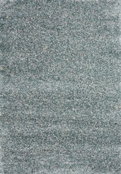 Kalora Interiors Maroq Blue Grey Cream Shag 7'10'' x 10'10'' Rug