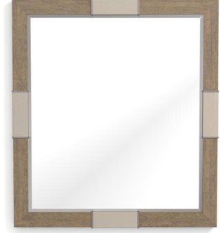 Bassett® Furniture Modern Emilia Grey/Ivory Mirror