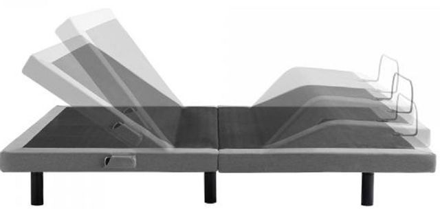 Malouf® Structures™ M455 Split California King Adjustable Bed Base 1