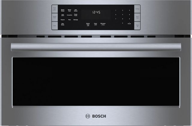 Bosch® 800 Series 30" Stainless Steel Electric Speed Oven-0