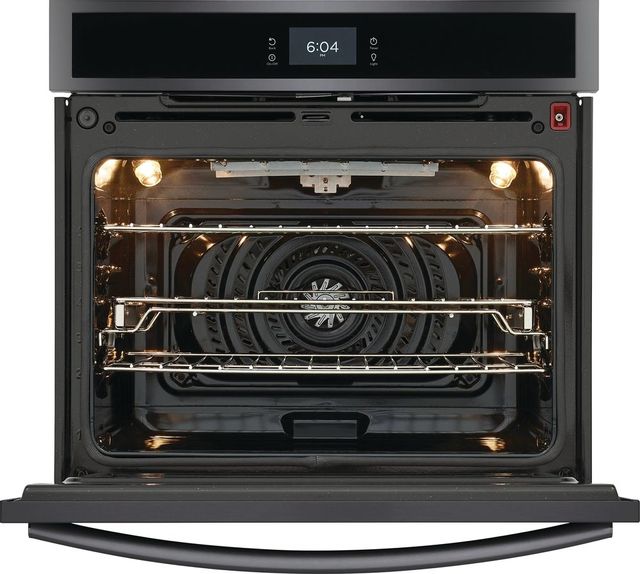 Frigidaire Gallery 30" Smudge-Proof® Black Stainless Steel Single Electric Wall Oven 1
