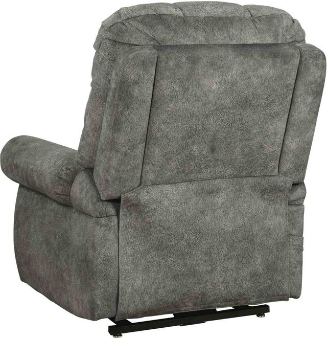 Signature Design by Ashley® Mopton Chocolate Power Lift Recliner 4