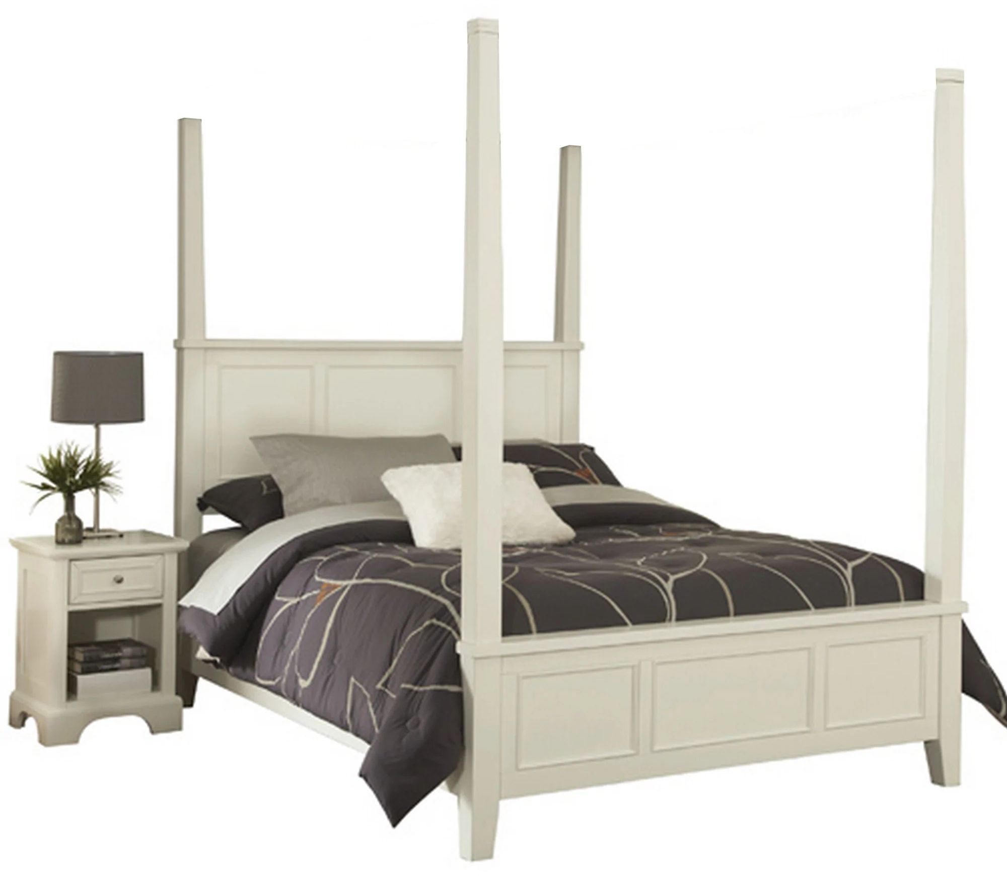 Homestyles Naples 2 Piece Off White Queen Bedroom Set Big Sandy   68fff38c 9bde 4253 A7c8 Cf8e6b45075e 