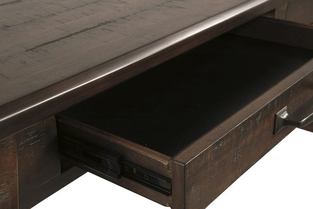 Signature Design by Ashley® Luxenford Grayish Brown Home Office Desk 5