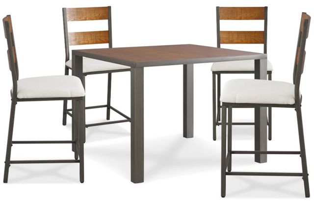 Signature Design by Ashley® Stellany 7-Piece Brown/Gray Dining Room Set