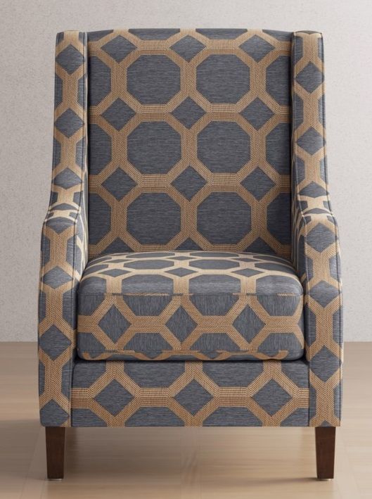 Jofran Inc. Sanders Gray Accent Chair 0