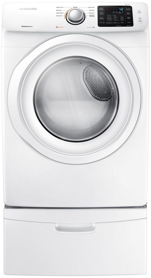 Samsung 7.5 Cu. Ft White Electric Dryer-2