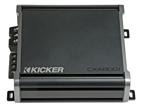 Kicker® CXA800.1 800-Watt Mono Class D Subwoofer Amplifier