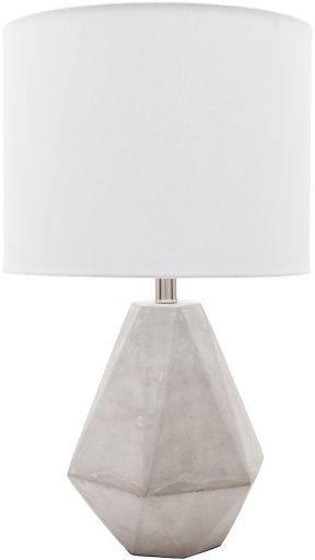 Surya Stonington Light Gray Table Lamp