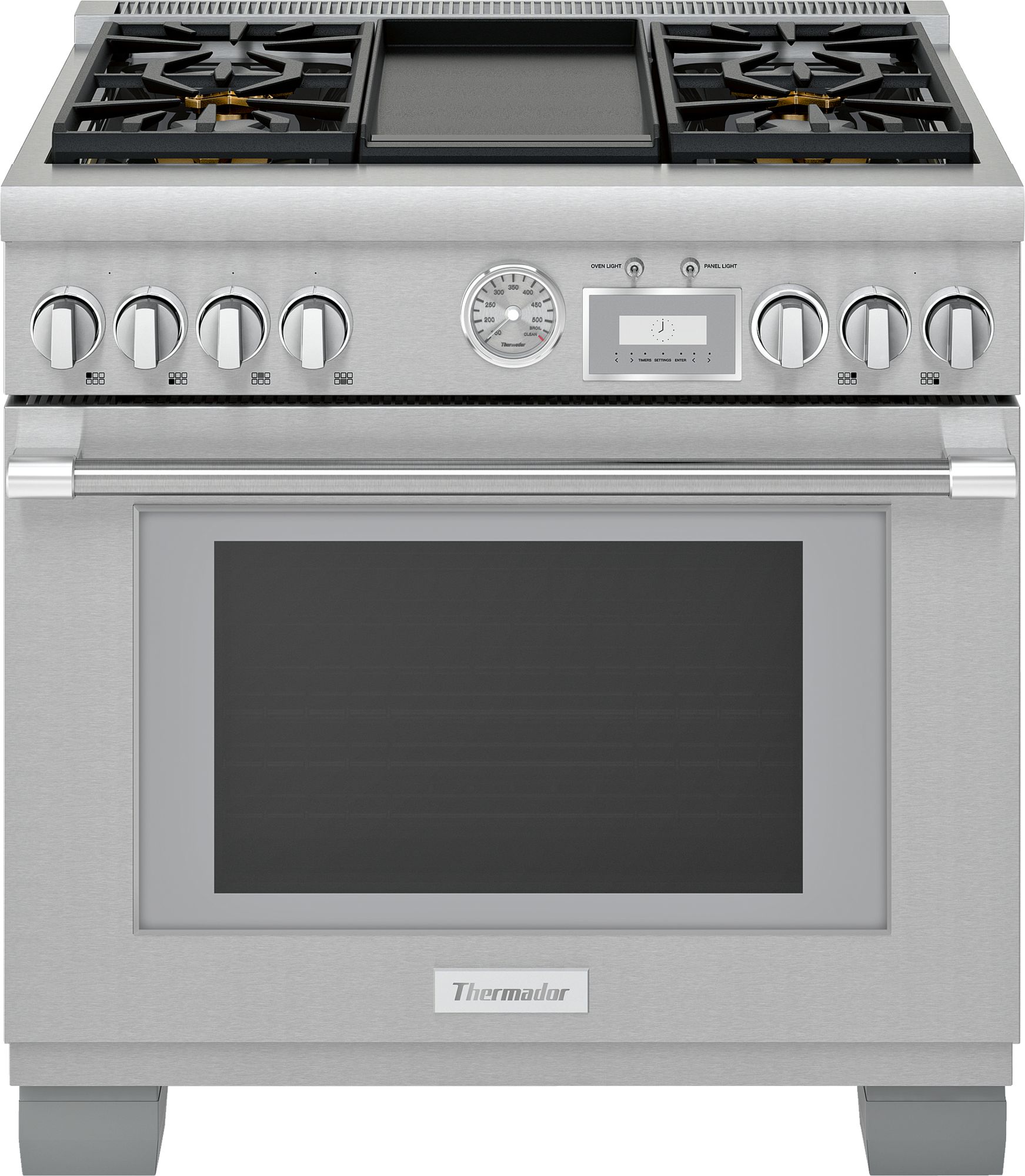 Thermador® Pro Grand® 36" Stainless Steel Pro Style Gas Range