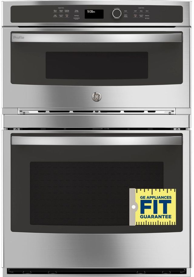 GE® Profile™ 30" Stainless Steel Wall Oven/Microwave Combos 4