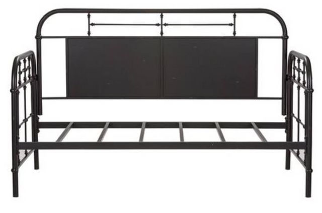 Liberty Vintage Black Twin Metal Day Youth Bed-1