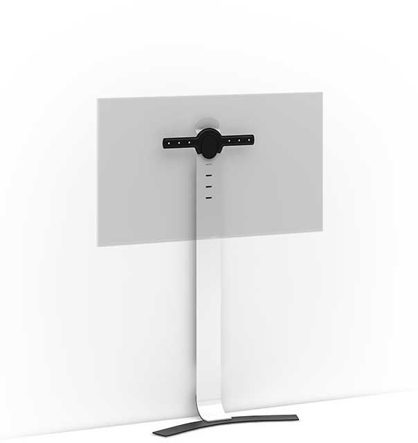 Salamander Designs® Acadia White 65" TV Wall Stand