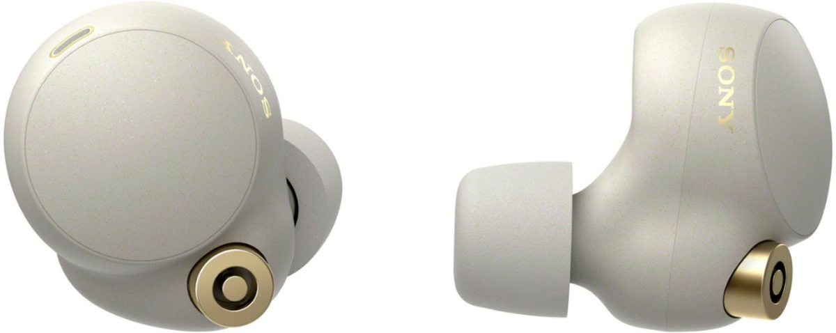 Sony® Silver In-Ear Noise Canceling Wireless Earbuds | Audio