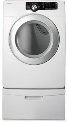 Samsung 7.3 Cu. Ft. Neat White Gas Dryer 1