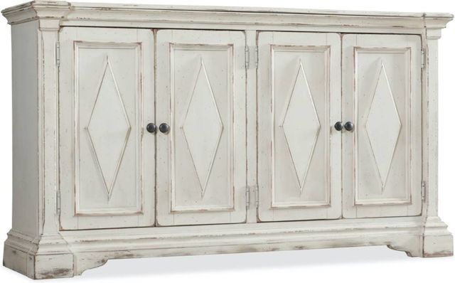 Hooker® Furniture Distressed White Cabinet
