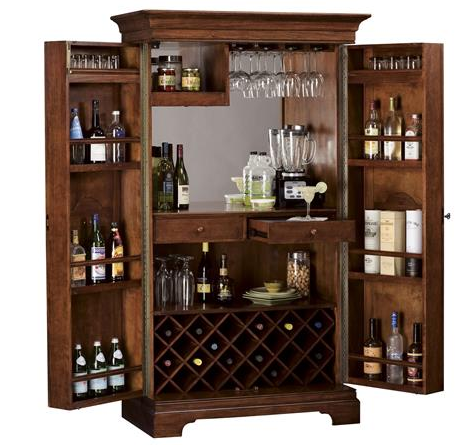 Howard Miller Barossa Valley Wine & Bar Cabinet-1