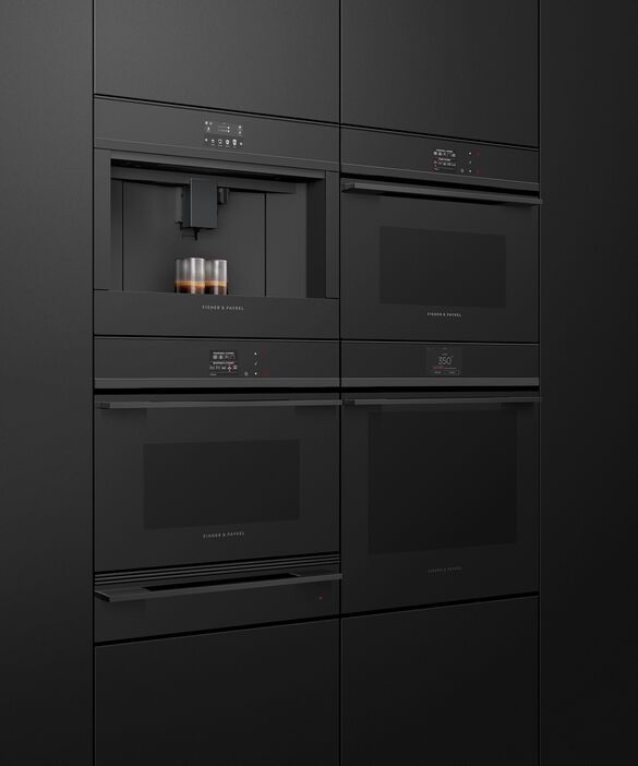 Fisher & Paykel Series 9 24" Black Combination Steam Oven 7