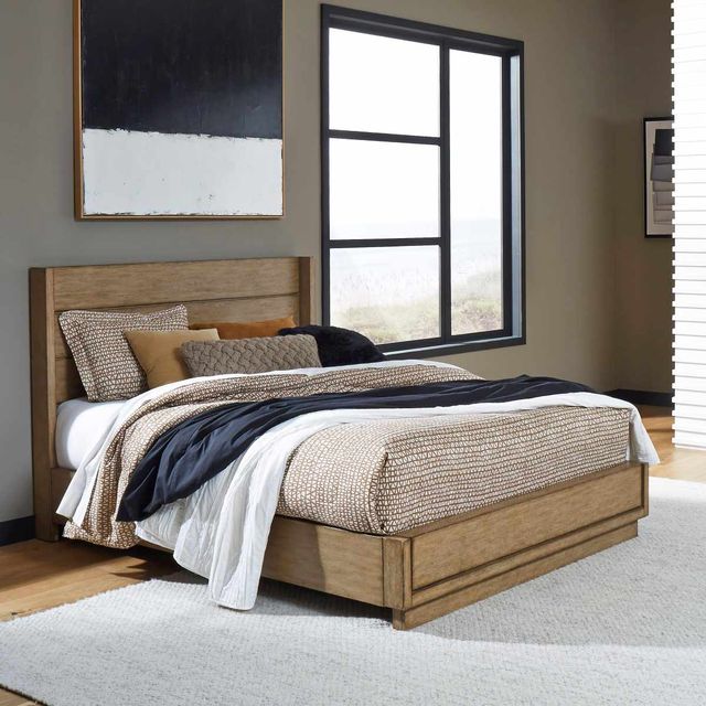 homestyles® Montecito Oak Queen Bed-2