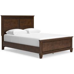Colorful Queen Bed (Brown)