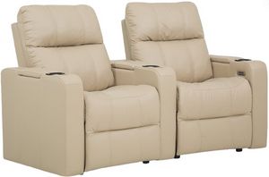 Palliser® Furniture Customizable Soundtrack 2-Piece Power Reclining Sectional Theater Seating