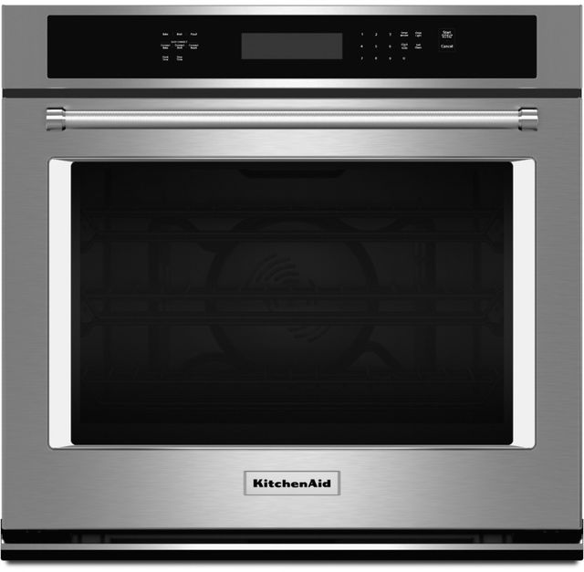 KitchenAid® 30" Stainless Steel Electric Built In Single Oven-0