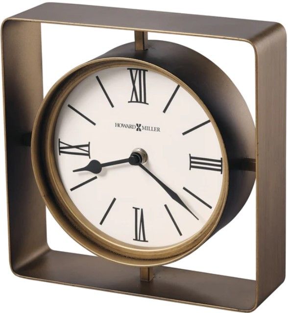 Howard Miller® Niall Antique Brass Accent Clock