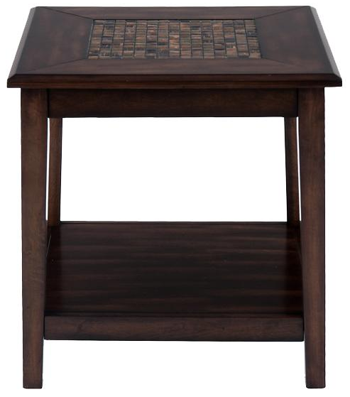 Jofran Inc. Baroque Brown End Table