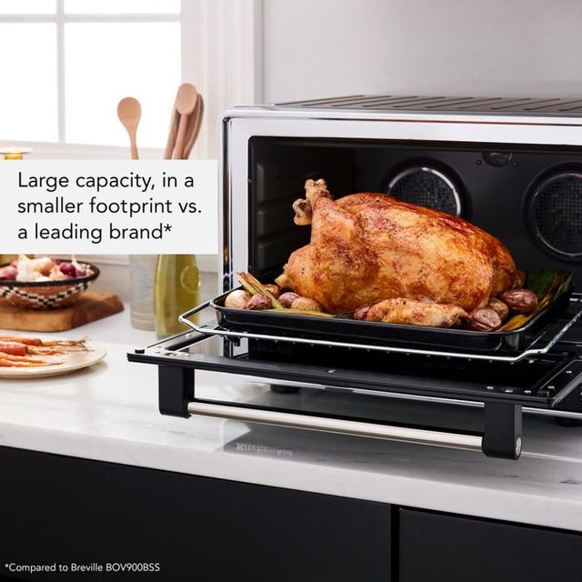 KitchenAid® 19" Black Matte Countertop Oven  4