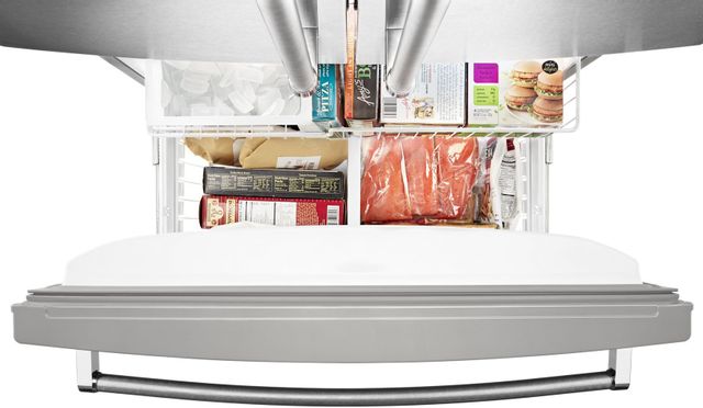 KitchenAid® 20 Cu. Ft. Stainless Steel Counter Depth French Door Refrigerator 15